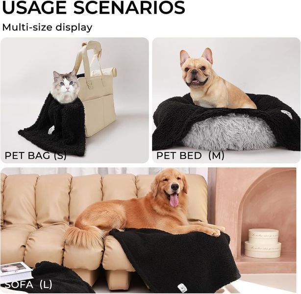 Ковдра для тварин Derby Calming Blankets Fluffy Premium Fleece 6301400000-001 фото