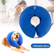 Защитный надувной ошейник для собак Derby Protective Inflatable Dog Cone Collar Blue HK-CC-104-1blue фото 2