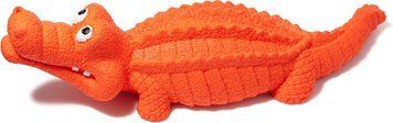 Іграшка для жування Derby Alligator з пищалкою DD1008-orange фото