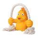 Игрушка для собак Quapas! Dog Toy Fun Duck with rope Q17681 фото 1