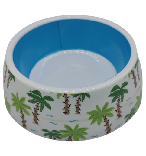 Меламінова миска для собак Derby AH002 Palm trees AH002-M3 фото