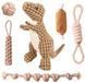 Набор веревочных игрушек для собак Brown 6шт. 9503 0089 00-6pack-brown фото 1