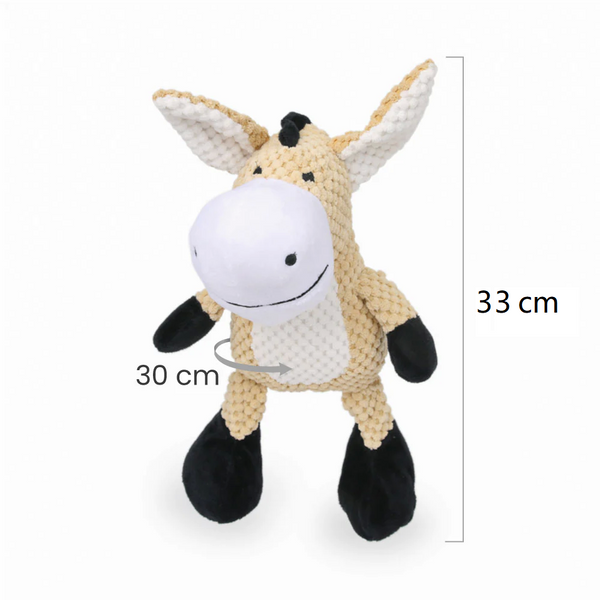 М'яка іграшка для собак Plush Donkey з пищалкою 9503 0021 00-donkey фото