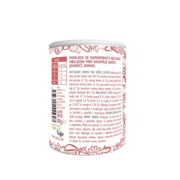 Лакомства для кошек Brit Care Cat Snack Superfruits Lamb ягненок, 100 г BC_100651 фото