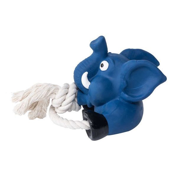 Игрушка для собак Quapas! Dog Toy Fun Elephant with rope Q17684 фото