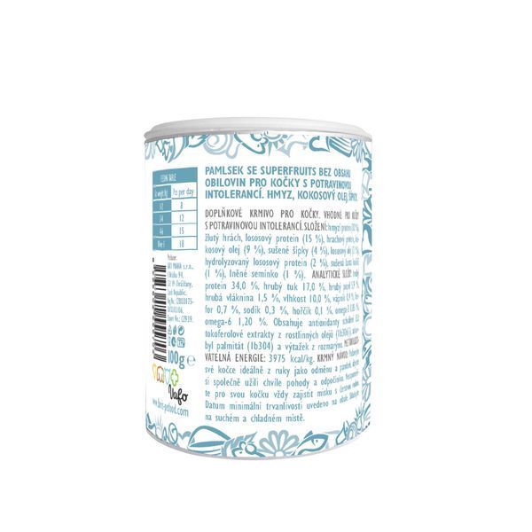 Лакомства для кошек Brit Care Cat Snack Superfruits Insect насекомые, 100 г BC_100652 фото