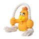 Іграшка для собак Quapas! Dog Toy Fun Chicken with rope Q17682 фото 1