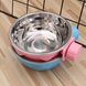 Миска з кріпленням до клітки/вольєру Derby Fixable Pet Bowl PF0025-M-blue фото 6
