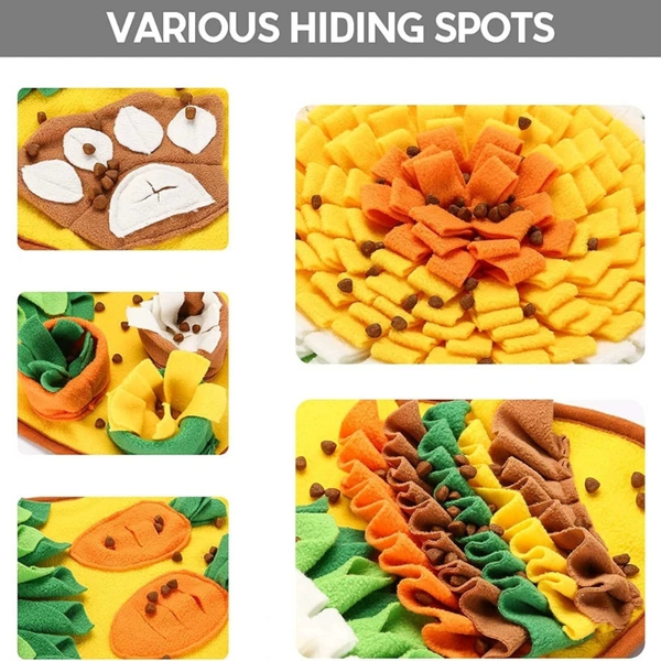 Килимок для нюхання для собак Derby Pet Shuffle Mat yellow HB2402 фото